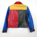 Multicolour leather Jacket SAMPLE SALE