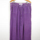 Purple wide Trousers SAMPLE SALE