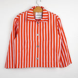 Striped orange jacket SAMPLE SALE
