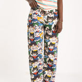 Cats Against Composition Trousers