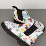 Printed boots SAMPLE SALE