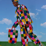 Patchwork trousers - SAMPLE SALE