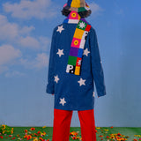Crochet Patchwork Scarf - SAMPLE SALE