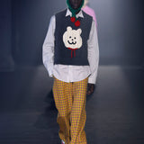 Bow Bear Vest - SAMPLE SALE