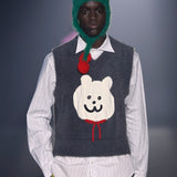 Bow Bear Vest - SAMPLE SALE