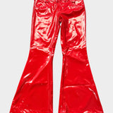 Vinyl Red Pants - SAMPLE SALE