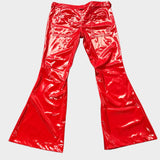 Vinyl Red Pants - SAMPLE SALE