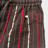 Embroidery Stripes Pants - SAMPLE SALE