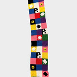 Crochet Patchwork Scarf - SAMPLE SALE