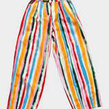 Striped Handpainted trousers - SAMPLE