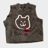 Bow Bear Vest - SAMPLE SALE