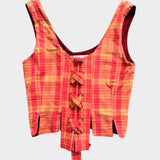 Tartan Corset - SAMPLE SALE