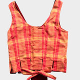 Tartan Corset - SAMPLE SALE