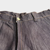 Denim Flowers Trousers - SAMPLE SALE
