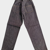 Denim Flowers Trousers - SAMPLE SALE