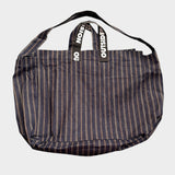 Stripes Denim Tote Bag