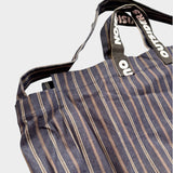Stripes Denim Tote Bag