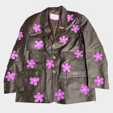 Leather flowers - SAMPLE SALE