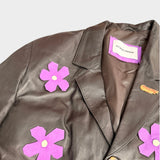 Leather flowers - SAMPLE SALE