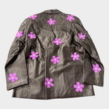 Leather flowers - SAMPLE SALE