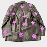 Leather flowers - SAMPLE SALE