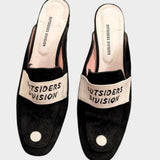 Mule Black Shoes - SAMPLE SALE