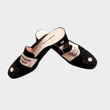 Mule Black Shoes - SAMPLE SALE