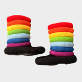 Rainbow Puffer Boots - SAMPLE SALE