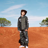 Denim Flowers Trousers - SAMPLE SALE