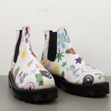 Printed boots SAMPLE SALE